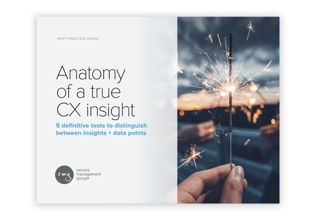 anatomy of a true CX insight best practice guide