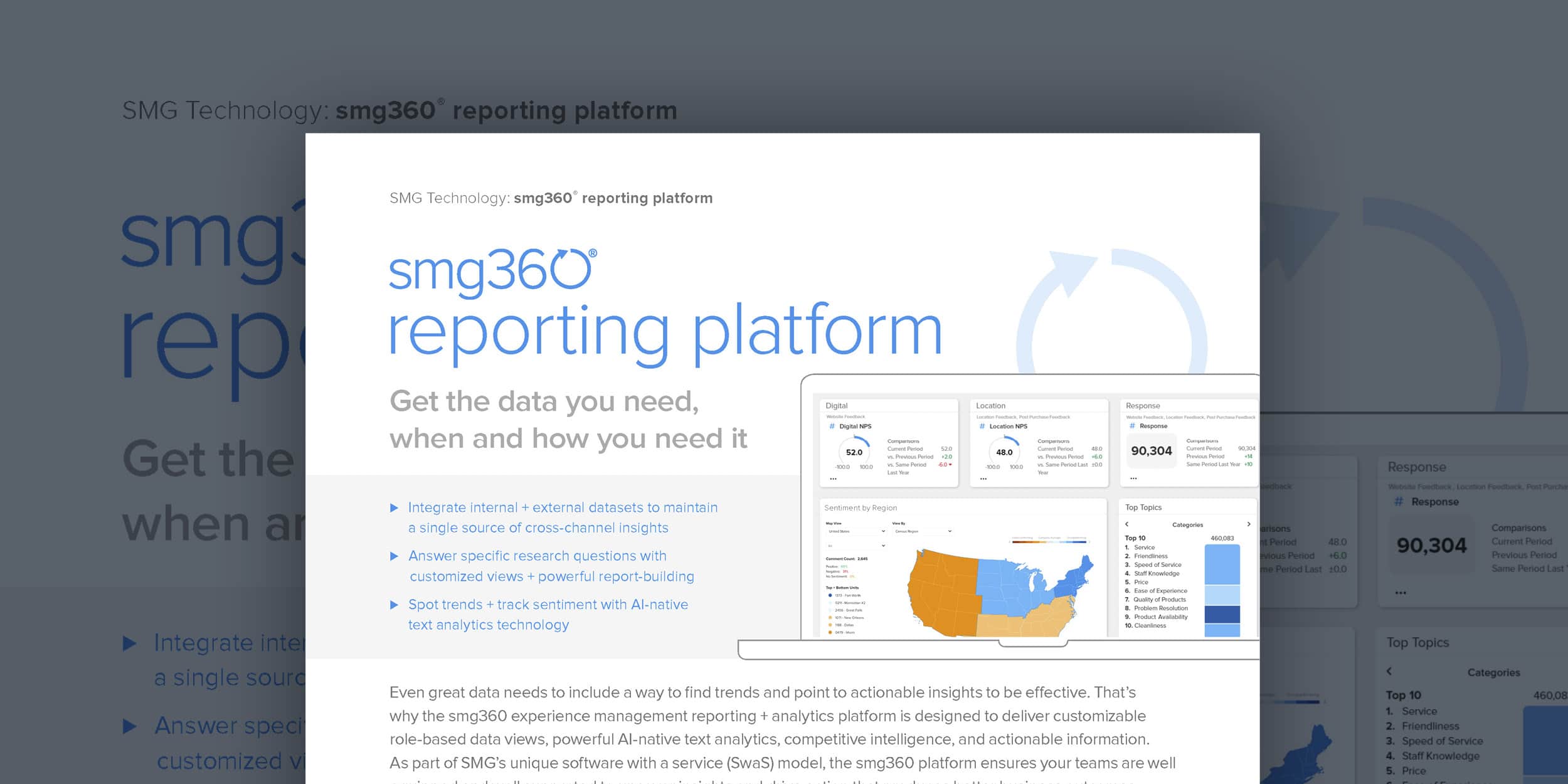 smg360 reporting platform
